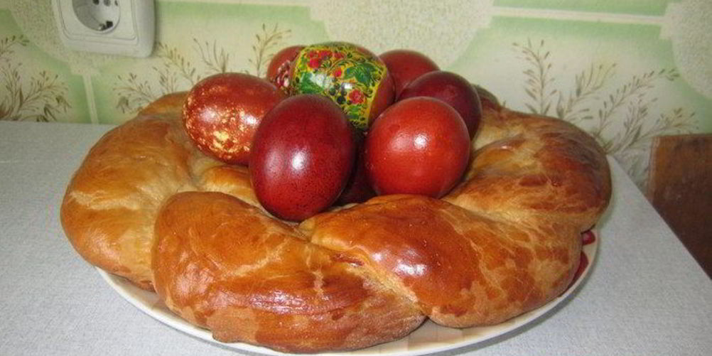 Рецепт пасхальный венок