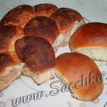 Рецепт Пасхальные булочки с повидлом