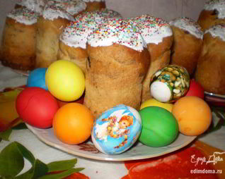 Пасхальные куличи