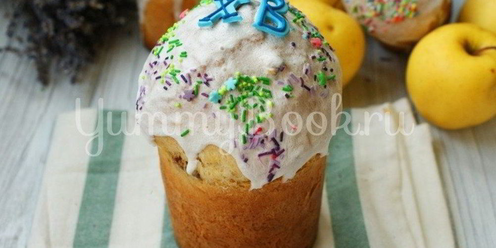 Рецепт простой пасхальный кулич