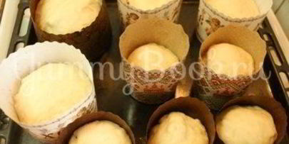 простой пасхальный кулич