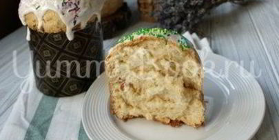 простой пасхальный кулич