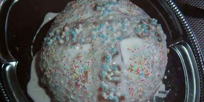 румяный кулич пасхальный