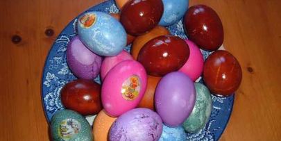 румяный кулич пасхальный