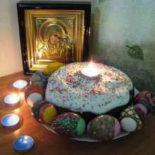 Рецепт Шоколадный кулич на сливочках