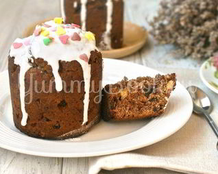 Шоколадный кулич