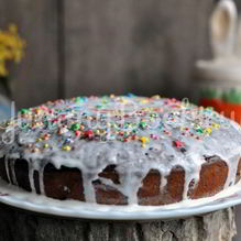 Рецепт Шоколадный пасхальный кулич без дрожжей в мультиварке