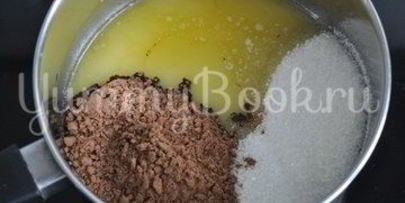 шоколадный пасхальный кулич без дрожжей в мультиварке