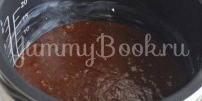 шоколадный пасхальный кулич без дрожжей в мультиварке