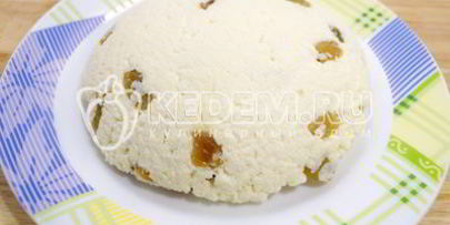 сырная пасха с изюмом