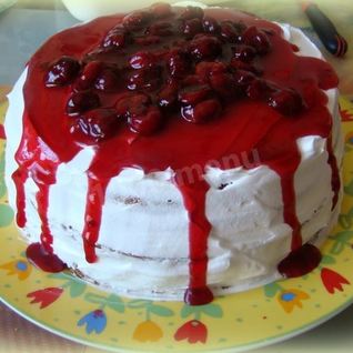 Торт из кулича в мультиварке