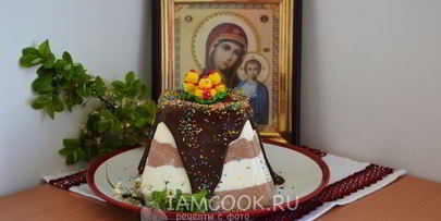 творожная пасха без выпечки