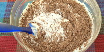 творожная пасха с шоколадом