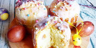 творожный кулич