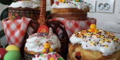 вкусный пасхальный кулич с цедрой и цукатами