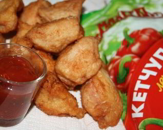 Попкорн из курицы