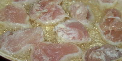 попкорн из курицы