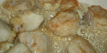 попкорн из курицы