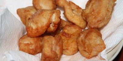 попкорн из курицы