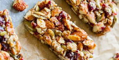 пряная гранола с клюквой