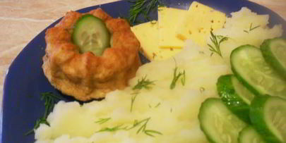 пудинг из мяса