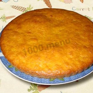 Пудинг морковный