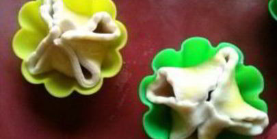 шоколад в слоеном тесте