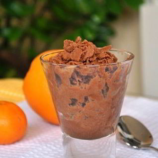 Шоколадно-апельсиновый сорбет