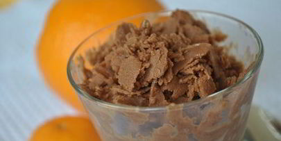 шоколадно-апельсиновый сорбет