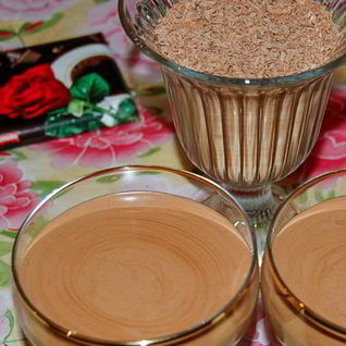 Шоколадно-сливочный десерт