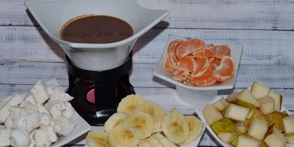 Рецепт шоколадное фондю