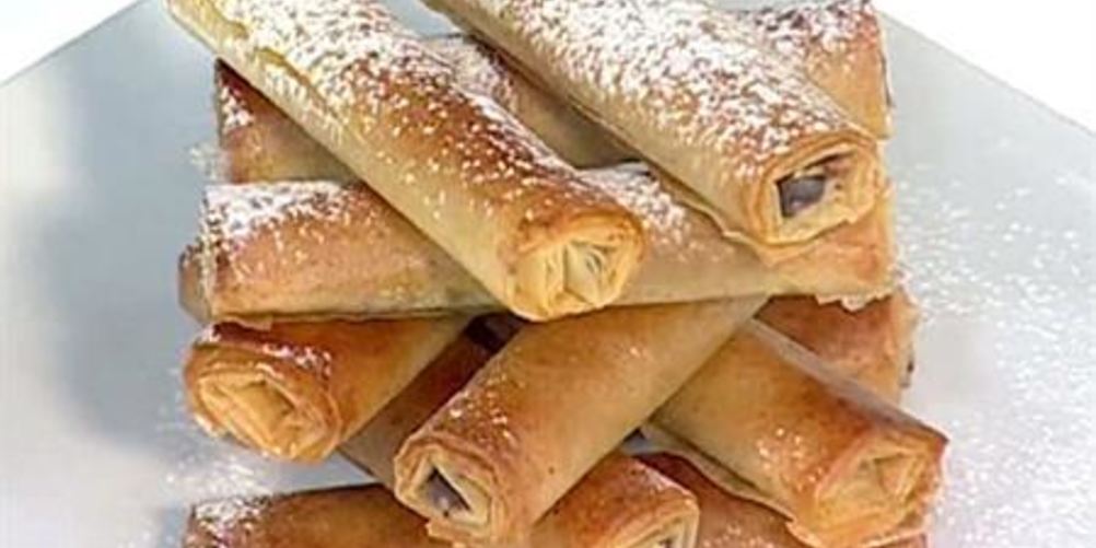 Рецепт шоколадные сигаретки