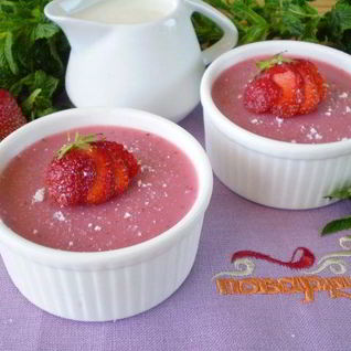 Клубничное суфле