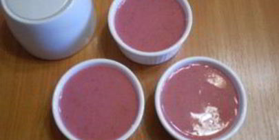 клубничное суфле