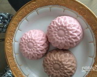 Творожное суфле с желатином