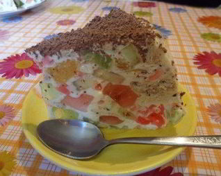 Торт-десерт Мозаика