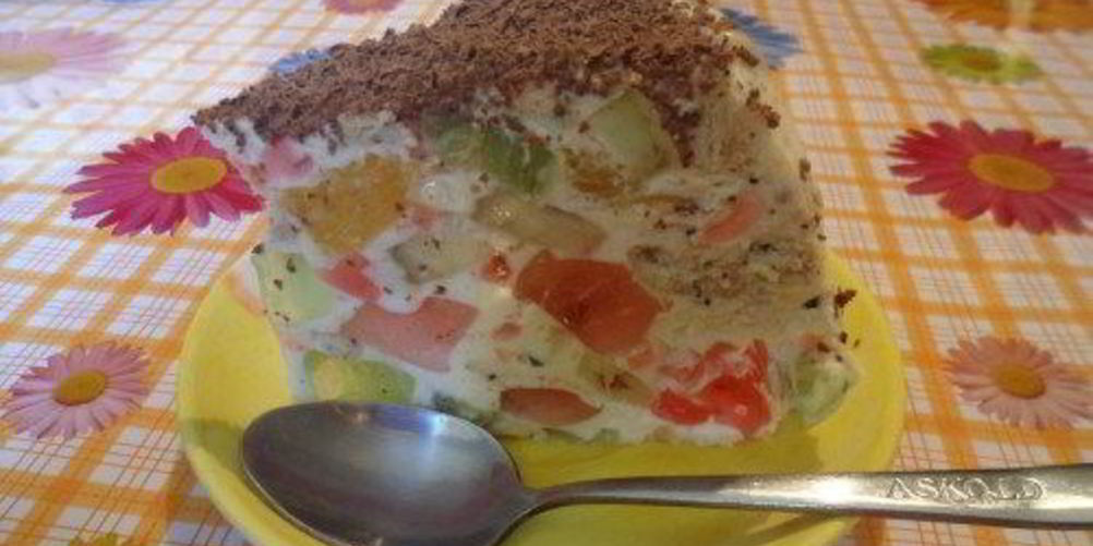 Рецепт торт-десерт мозаика