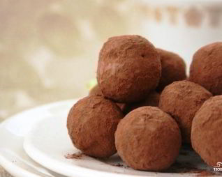 Трюфели с сухофруктами и орехами