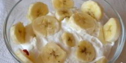 творожно-банановый десерт