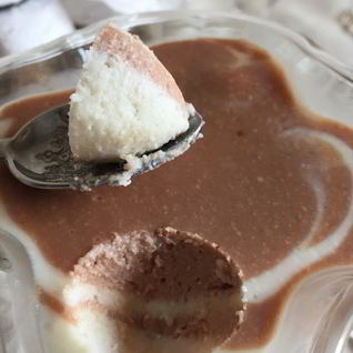 Творожное желе Зебра