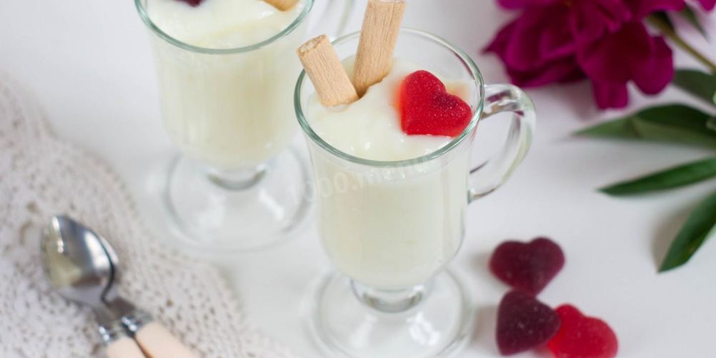 Рецепт ванильный пудинг