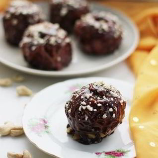 Яблоки в шоколаде