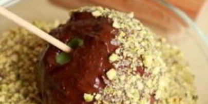 яблоки в шоколаде