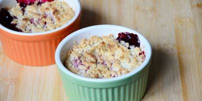 ягодный крамбл