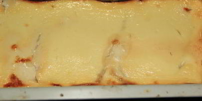 запеченный бананово-творожный десерт