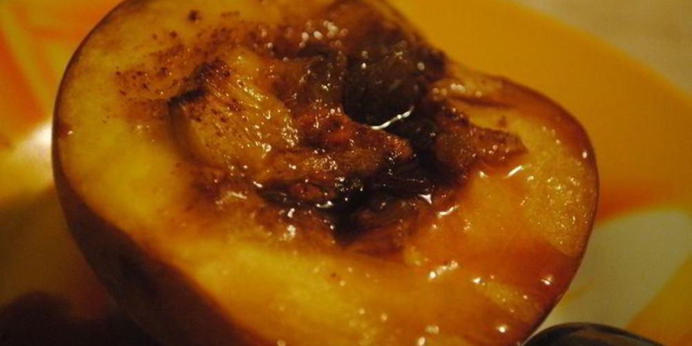 Рецепт запеченые персики