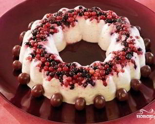 Желе из йогурта