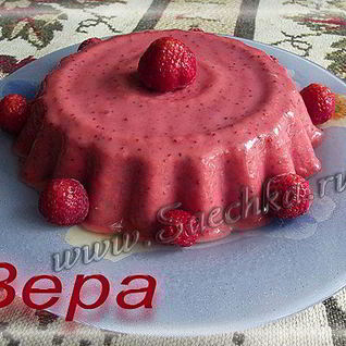 Желе с творогом