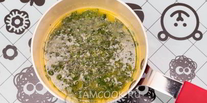 базиликовое картофельное пюре