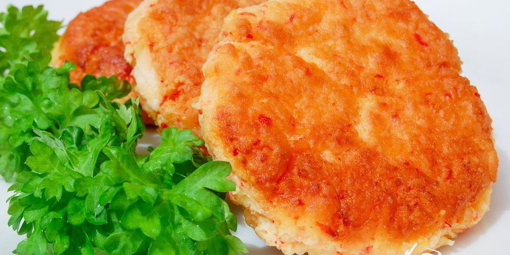 Рецепт биточки из крабовых палочек